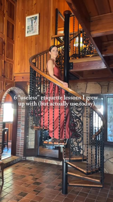 Instagram post by @juliehelmss for Azazie. Caption reads: Growing up in ballet, ballroom, and formal....