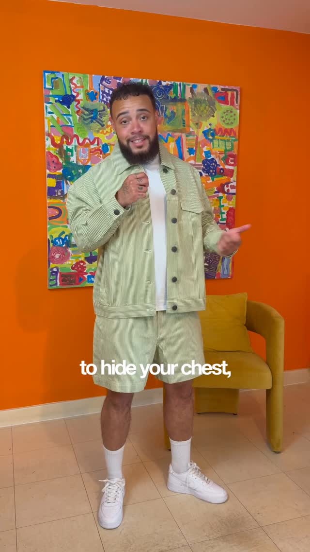 Instagram post by @kennyethanjones for Lucy & Yak. Caption reads: These small styling tricks with @lucyandyak pieces....