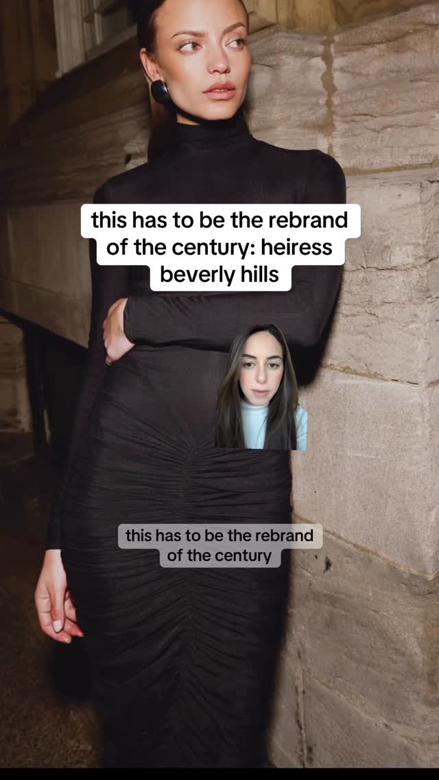 Instagram post by @blakeevinn for Heiress Beverly Hills. Caption reads: this is going to sell out fast…. comment ‘HEIRESS....