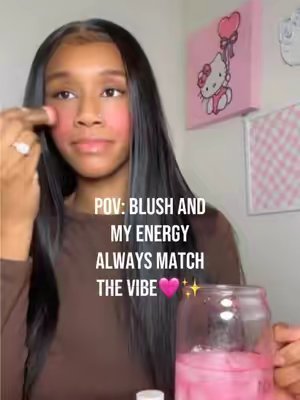 TikTok post by @itsdricaaa for Gorgie. Caption reads: [...] pink energy, pink everything🌸🩷✨ @GETGORGIE....