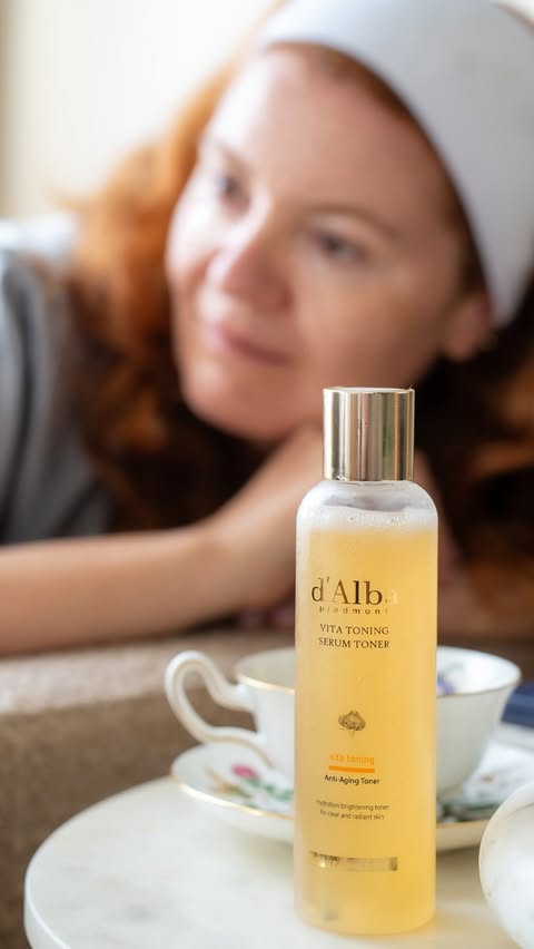 Instagram post by @kate_romanoff for d'Alba. Caption reads: [...] now is the BEST time to pick up the....