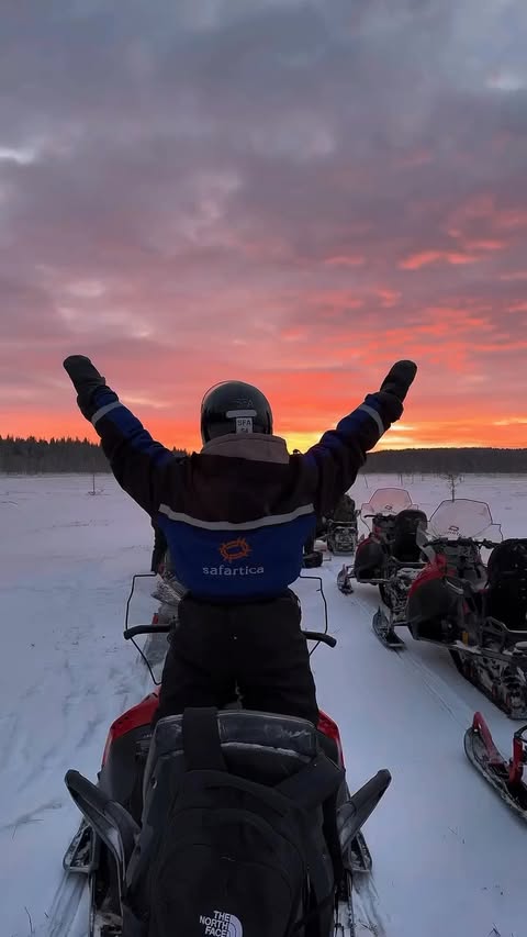 Instagram post by @storieswithmaha for GetYourGuide. Caption reads: There are some activities winter is just MADE FOR....