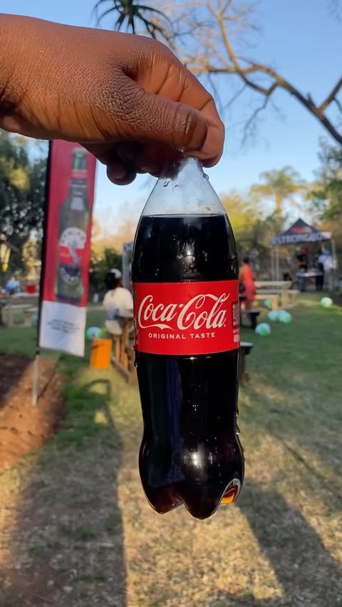 Instagram post by @lindyy_m for Coca-Cola South Africa. Caption reads: Lindy M’s Kitchen was operating in the North, and....