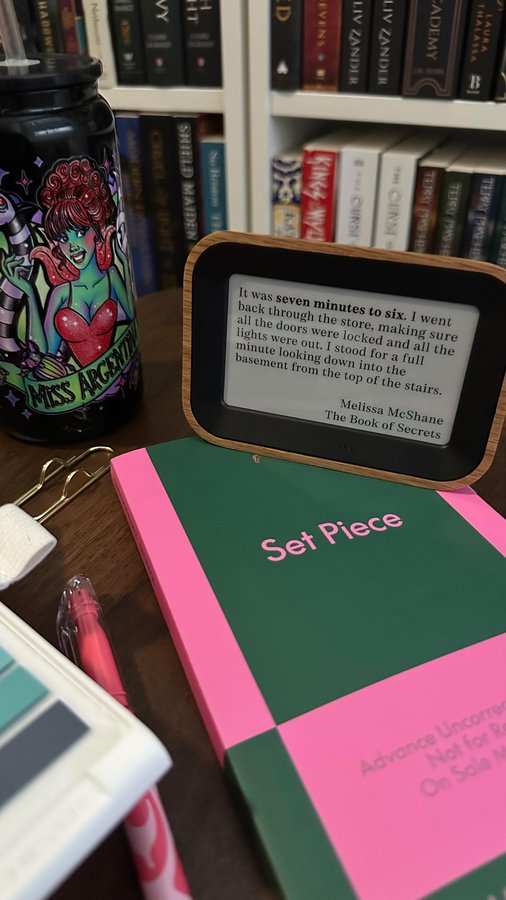 Instagram post by @thebibliophileblonde for 831 Stories. Caption reads: [...] I’m loving right now 🥰 the hat is....