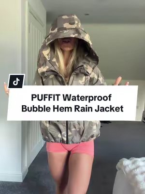 TikTok post by @bexhodgson0 for PUFFIT UK Shop. Caption reads: It’s back but not for long if you don’t hurry up!....