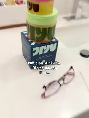 TikTok post by @mindsethealthproject for JiYu Skin. Caption reads: It’s really is that easy… @JIYU women owned,....