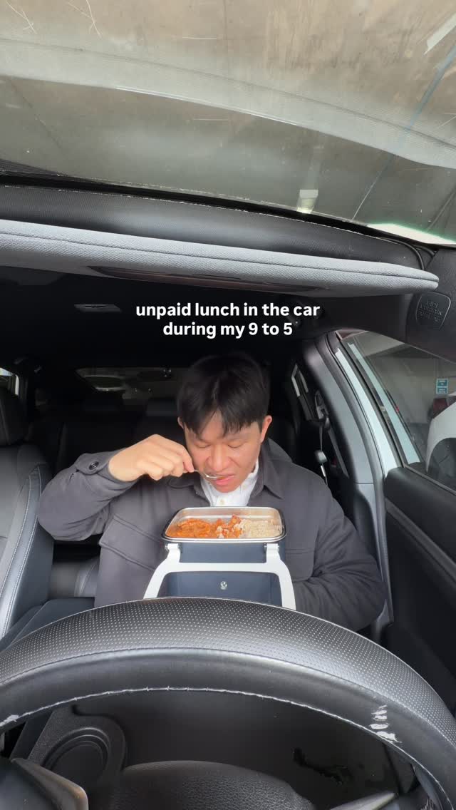 Instagram post by @maruurico for LunchEAZE. Caption reads: Trying to do it all? That’s how burnout....