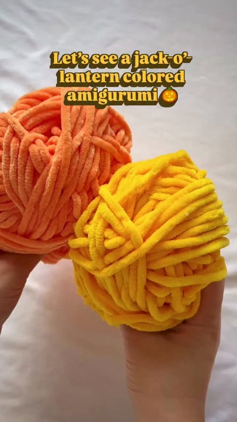 Instagram post by @sweetsofties for Hobbii. Caption reads: [...] colors for the #SpookySeasonxHobbii campaign....