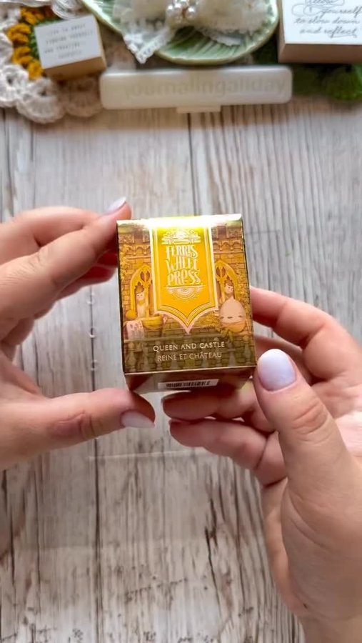 Instagram post by @journalingallday for Ferris Wheel Press. Caption reads: A world of inspiration awaits - explore our....