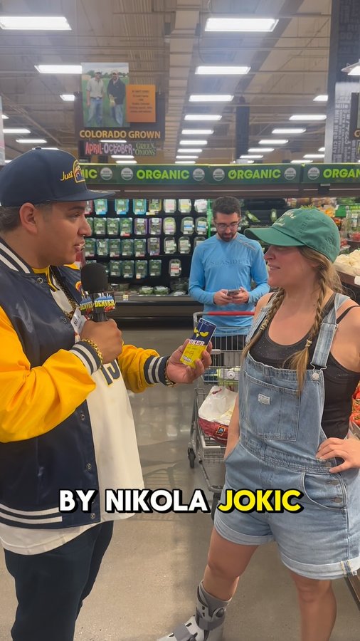 Instagram post by @denverfoos303 for King Soopers. Caption reads: #DenverFoos , it’s time to tap in!
The Joker....