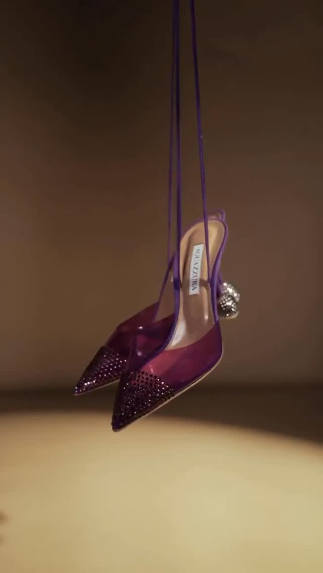 Instagram post by @yourbagandshoes for AQUAZZURA. Caption reads: 😍 Which one is your favorite?
#aquazzura.