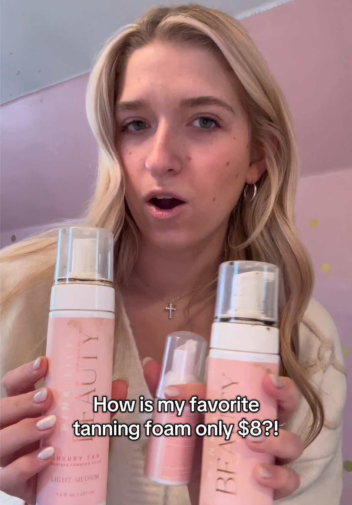 TikTok post by @cassidy_belle24 for Pink Lily. Caption reads: [...] out on this amazing deal! #pinklily....