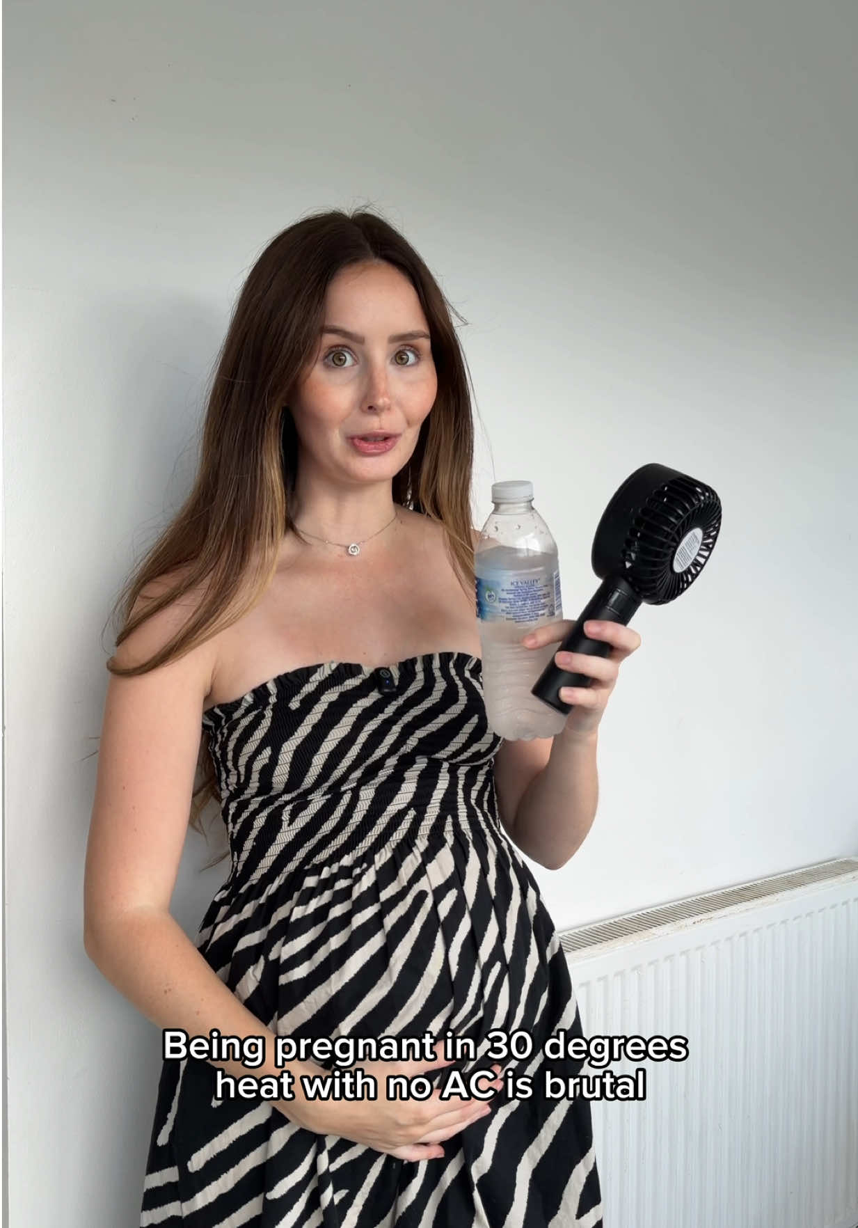 TikTok post by @anaisfletcher for Bounty. Caption reads: [...] in the summer has been hard🫠☀️ ad| The....