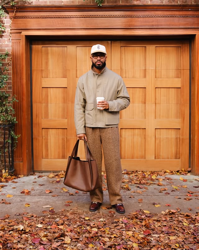 Instagram post by @steelojeem for Shinola. Caption reads: [...] of the day x tote of the day featuring....