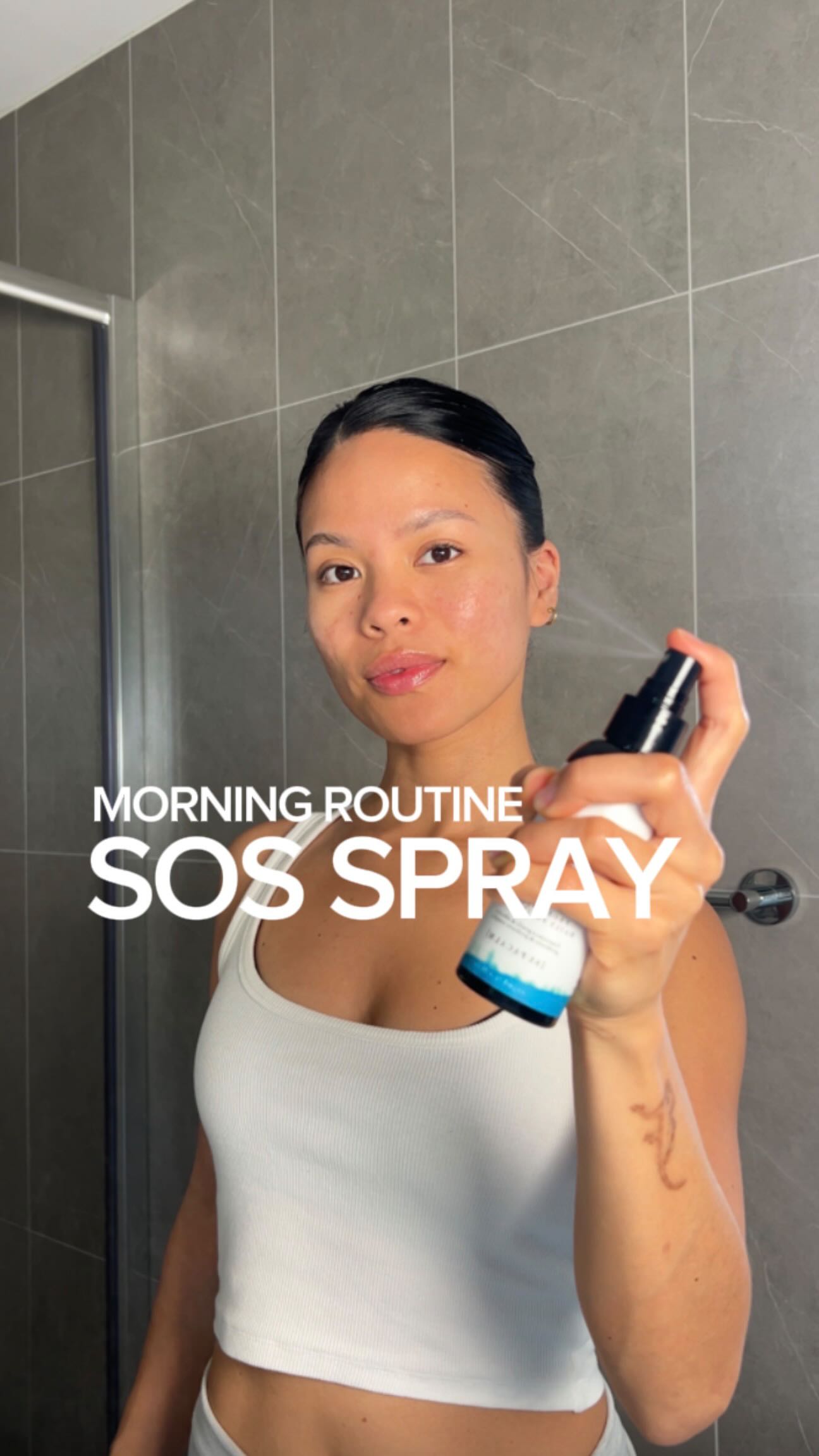 Instagram post by @prettyprogress23 for Amperna. Caption reads: [...] lemon ginger water, your favourite....