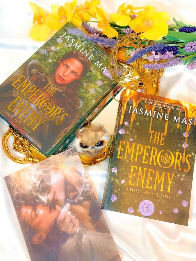 Instagram post by @the_romance_regent for The Hive. Caption reads: The Emperor’s Enemy by @jasminemasbooks....