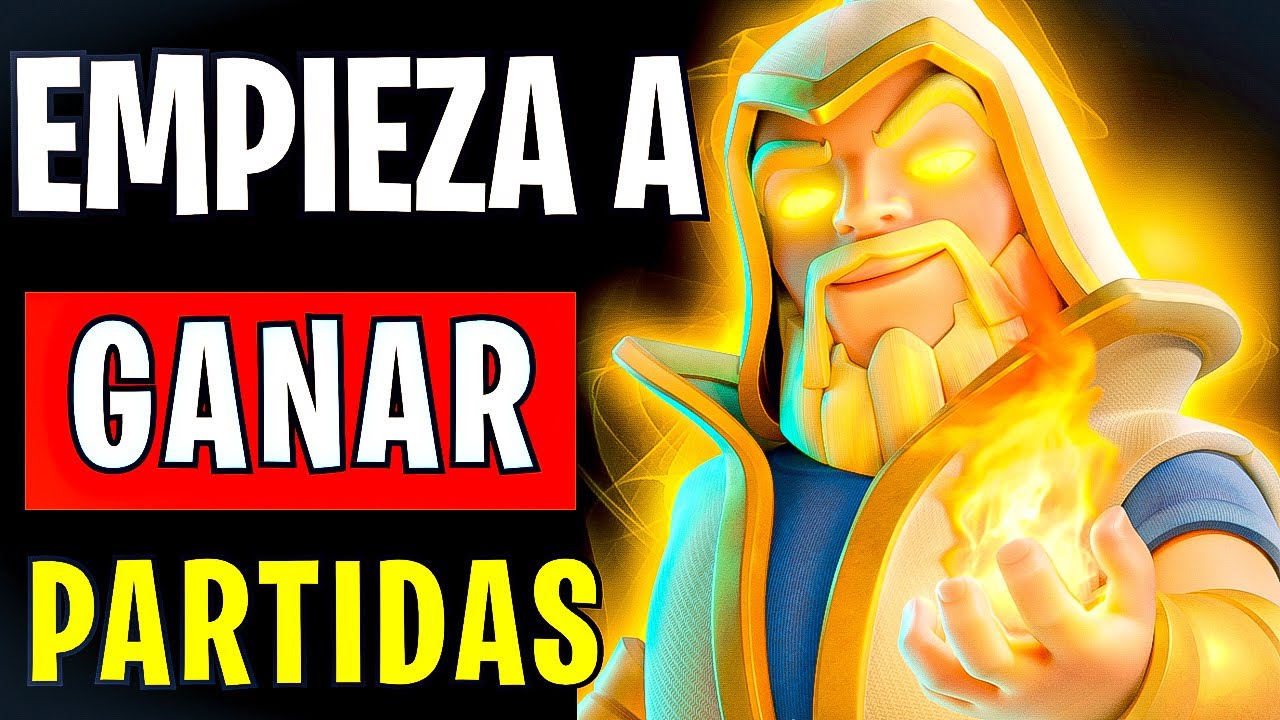 YouTube post by @AdrianPiedraClash for Supercell. Caption reads: ☢TOP 6☢️ Best HERO WIZARD Decks in Clash Royale.