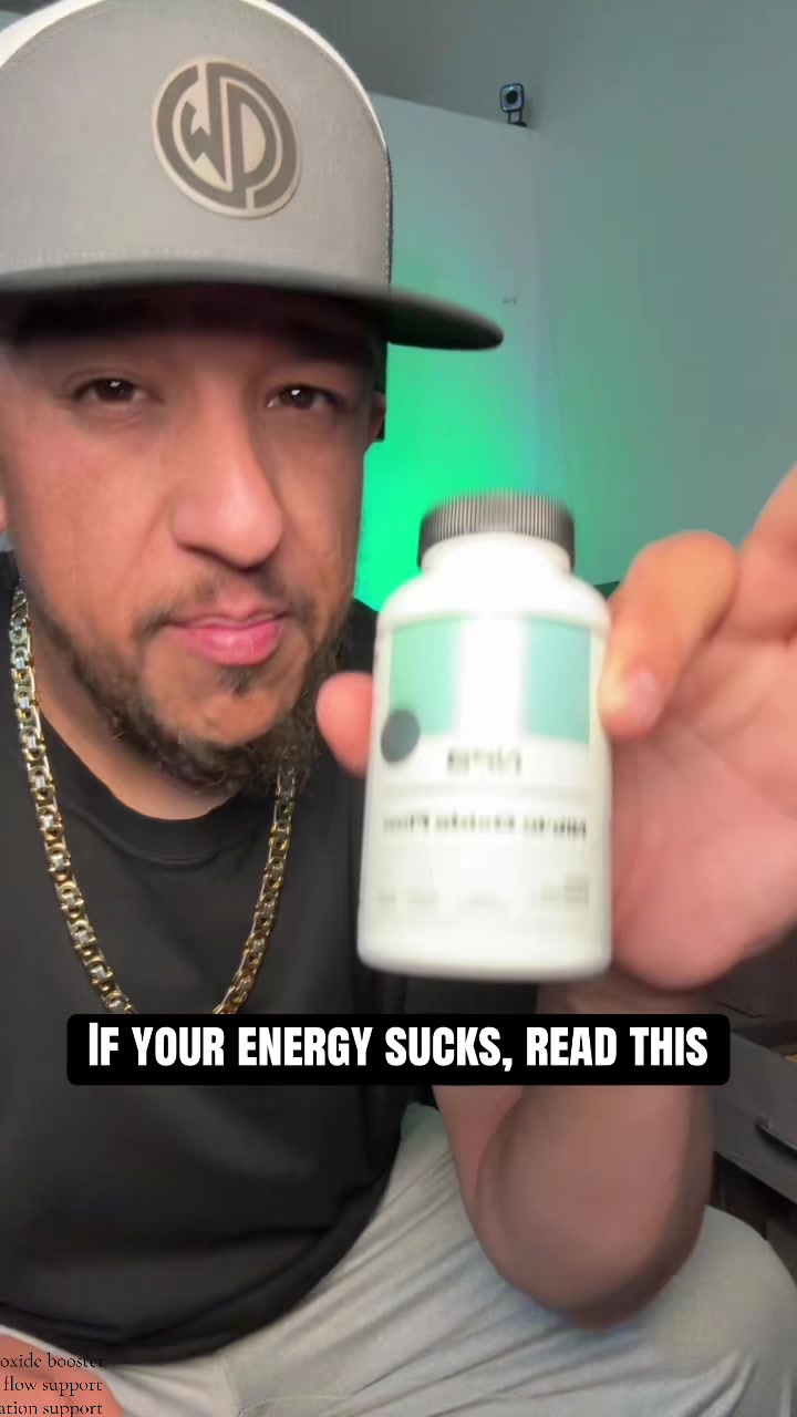 TikTok post by @eddiefindsdeals for Nature's Pure Blend. Caption reads: Most people think low energy and weak workouts are....