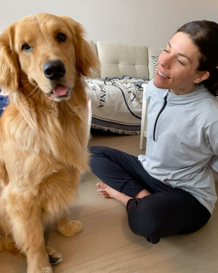 Instagram post by @hudsonbegood for The Dog Agency. Caption reads: Being a dog mom is tough, figuring out how to....