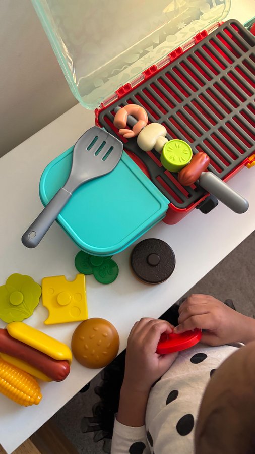 Instagram post by @celineidowu for Battat toys. Caption reads: [...] can be a tough egg to crack, but with....