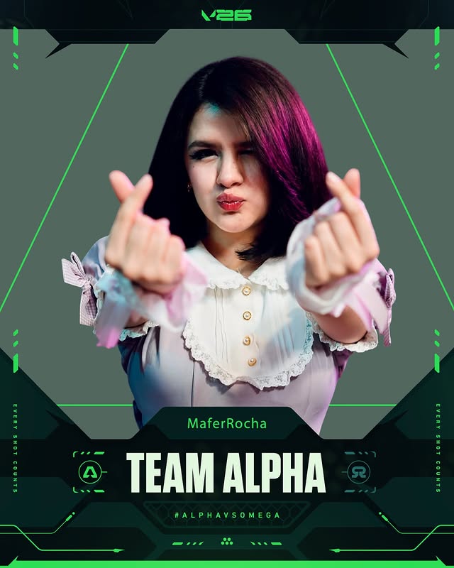 Instagram post by @maferrocha for Riot Games. Caption reads: [...] andar modo viper en este evento de....