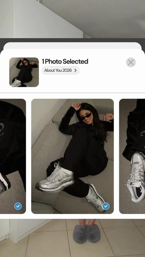 Instagram post by @m_dassiou for ABOUT YOU. Caption reads: My 2026 favorites from @aboutyou_gr #ad 

•....