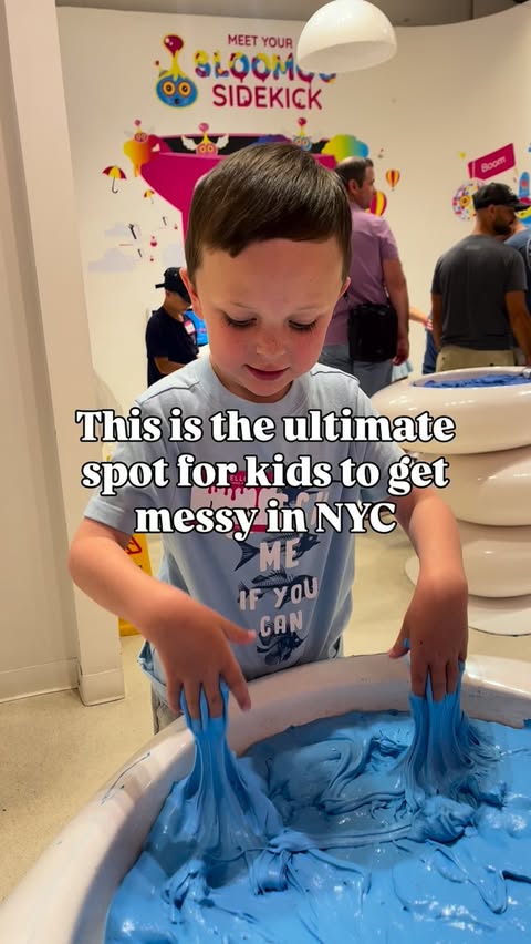 Instagram post by @the.teacher.mom.life for Sloomoo Institute. Caption reads: [...] to your list! 🤩 We visited....
