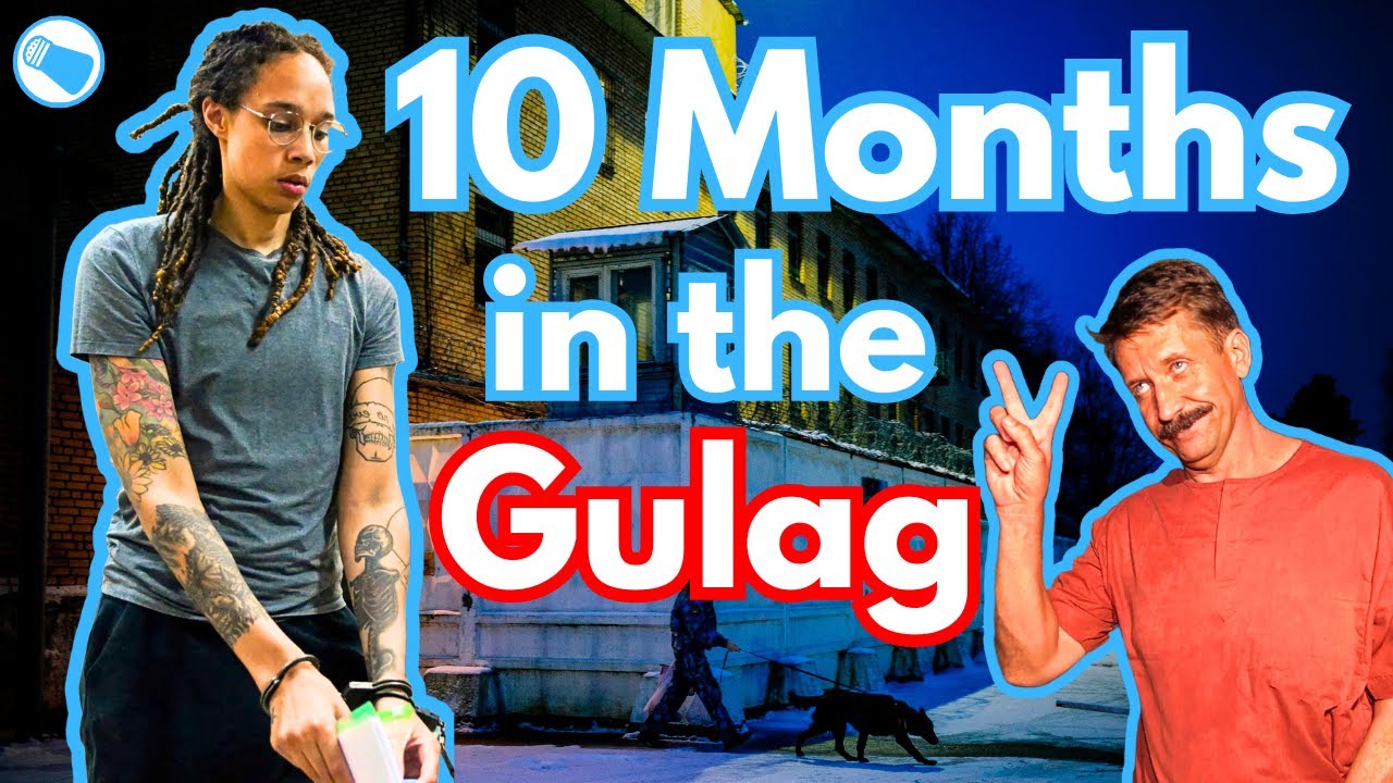 YouTube post by @A-Grain-of-Salt for Good Morning America. Caption reads: Brittney Griner's Experience in Russian Prison.