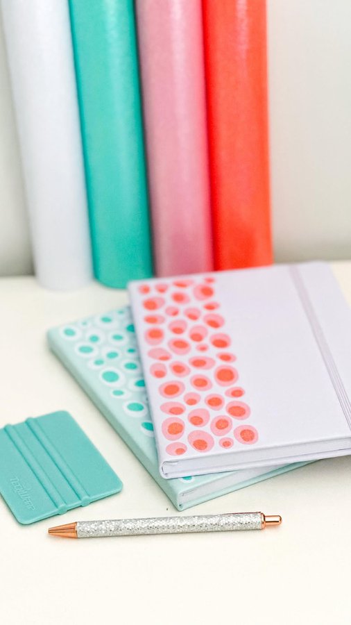 Instagram post by @living_an_organised_life for TeckWrapcraft. Caption reads: [...] // these gorgeous vinyls are NEW to....