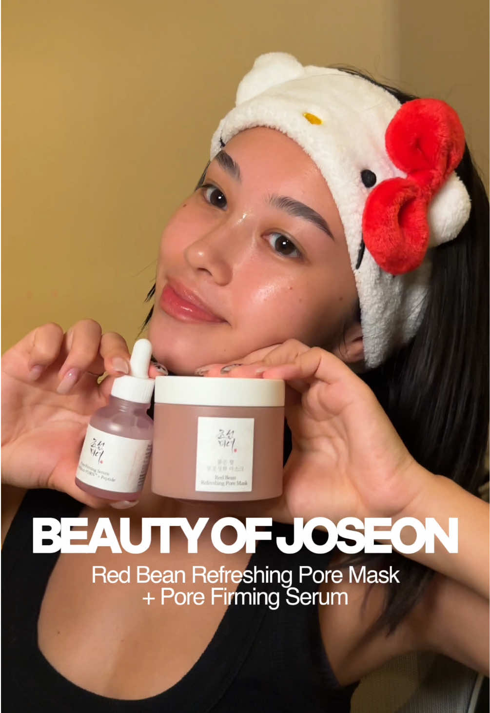 TikTok post by @joeytle for Beauty of Joseon. Caption reads: [...] me 🙂‍↕️ Lately, I’ve been using Beauty of....
