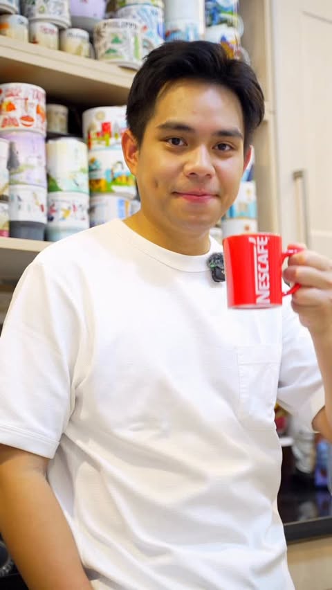 Instagram post by @itsnickosia for NESCAFÉ Philippines. Caption reads: With rising inflation here in the Philippines,....