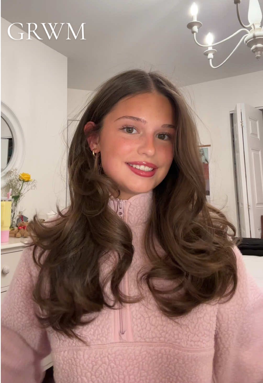 TikTok post by @chloe__michelle for NYX Cosmetics. Caption reads: [...] sorry for the jump scare 🤭 thank you so....