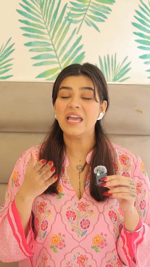 Instagram post by @anmolchaudharyofficial for Chicnutrix. Caption reads: Lately I’ve been learning that it’s not really....