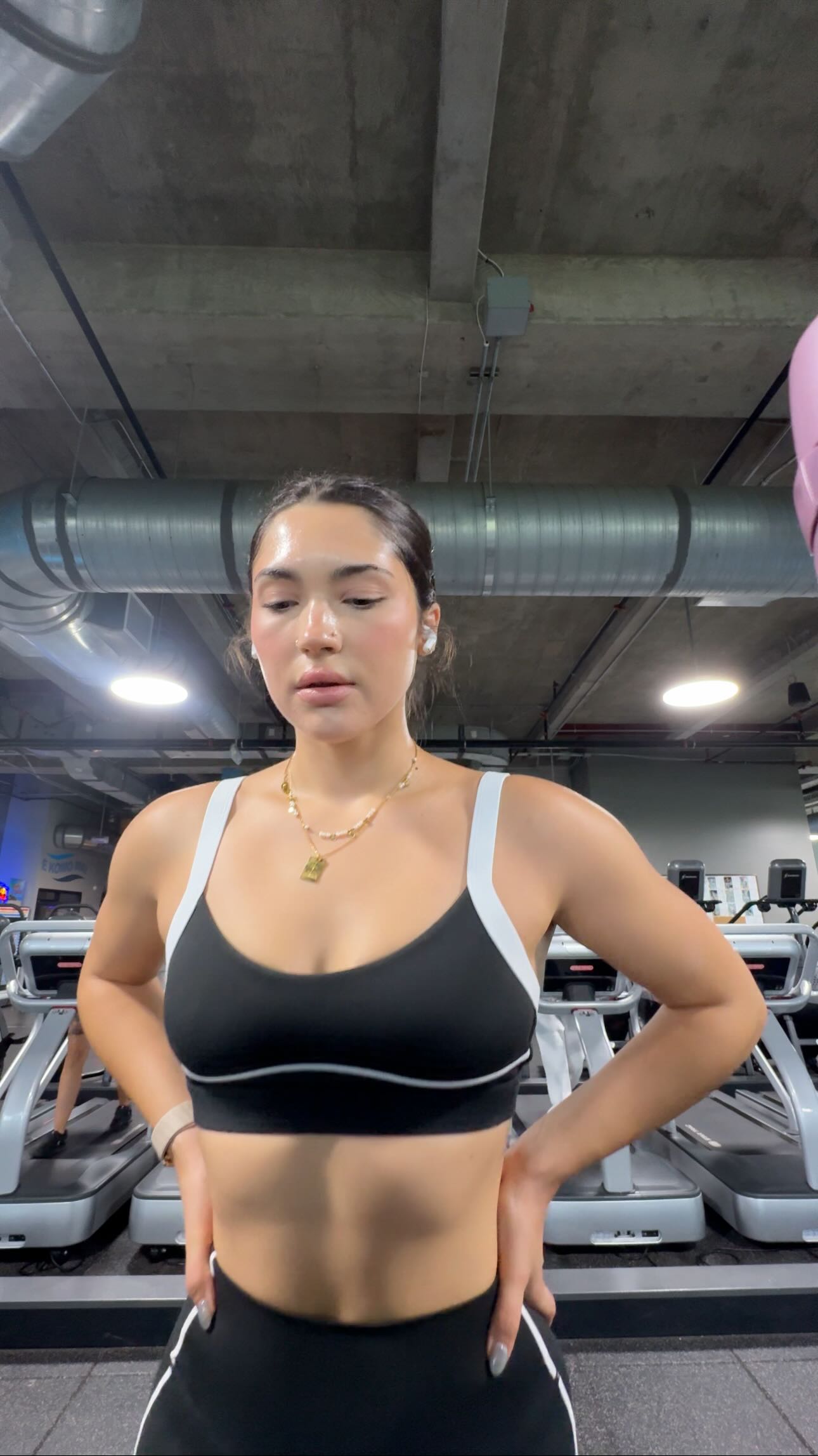 Instagram post by @blossomwithbella for Paragon Fitwear. Caption reads: Change is good. Change is how you grow. 🌱 Let it....