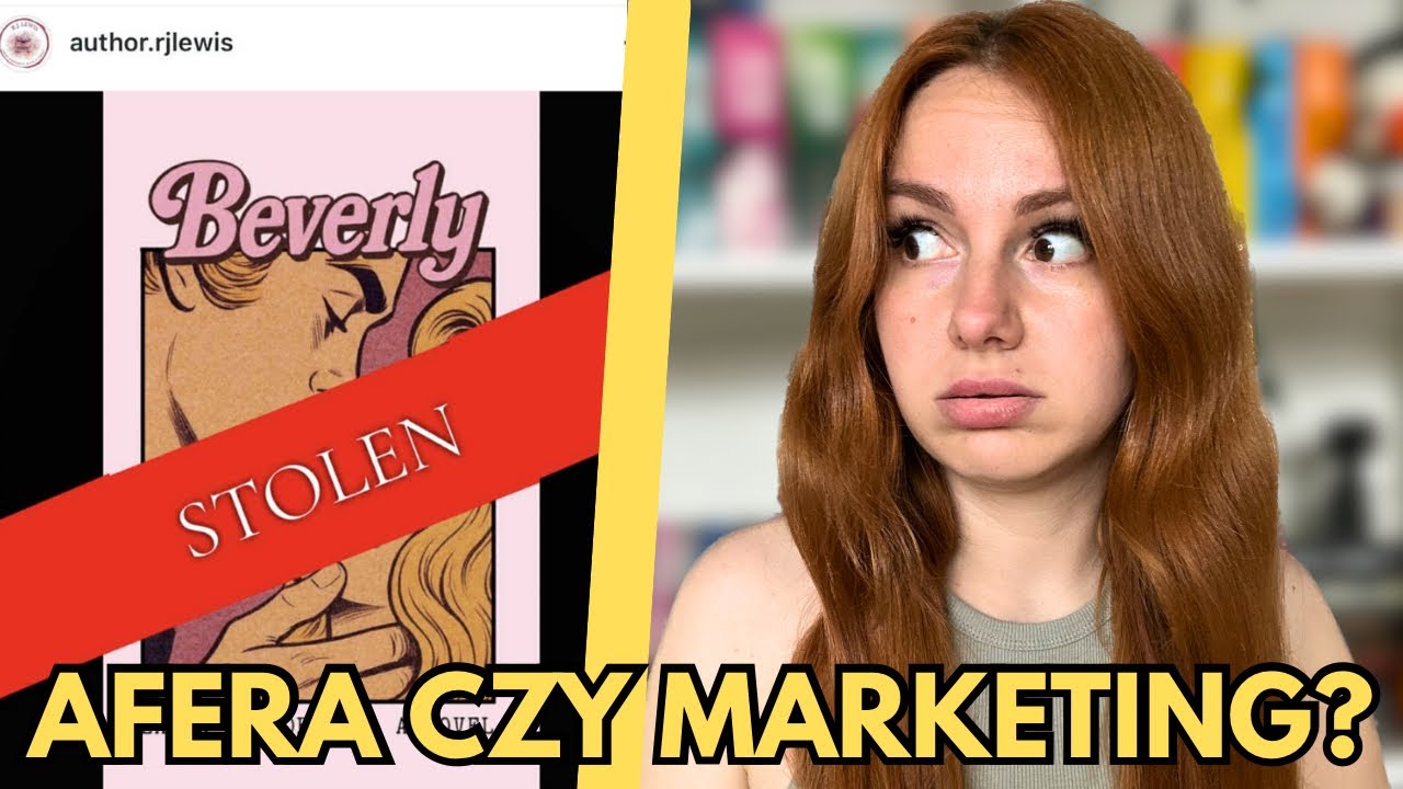 YouTube post by @zocharett for empik. Caption reads: AUTHOR ACCUSED OF PLAGIARISM.