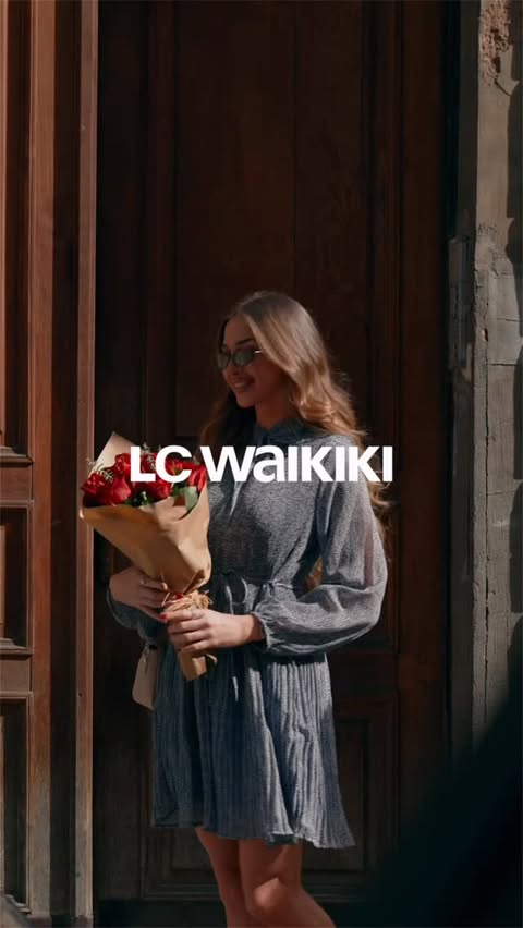 Instagram post by @iman.karovic for LC Waikiki. Caption reads: [...] dozu samopouzdanja uz novu kolekciju....