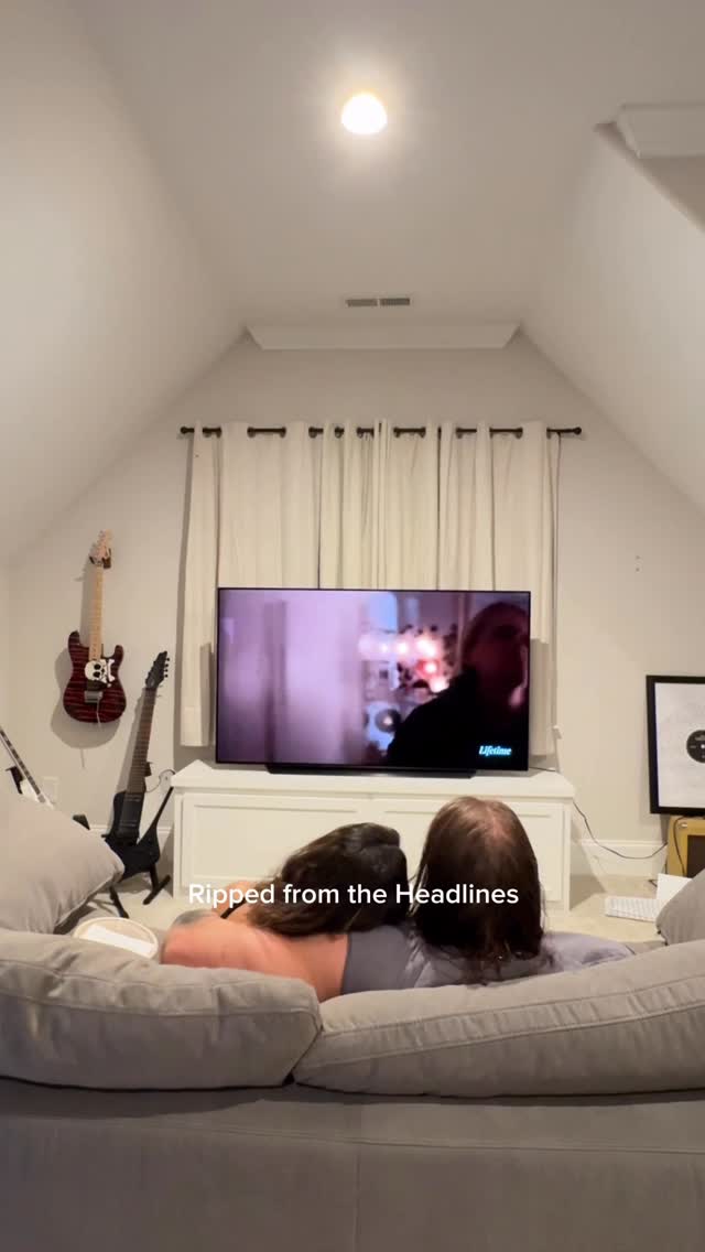 Instagram post by @mari_a_deal for Lifetime. Caption reads: Date nights at home are so much easier with....