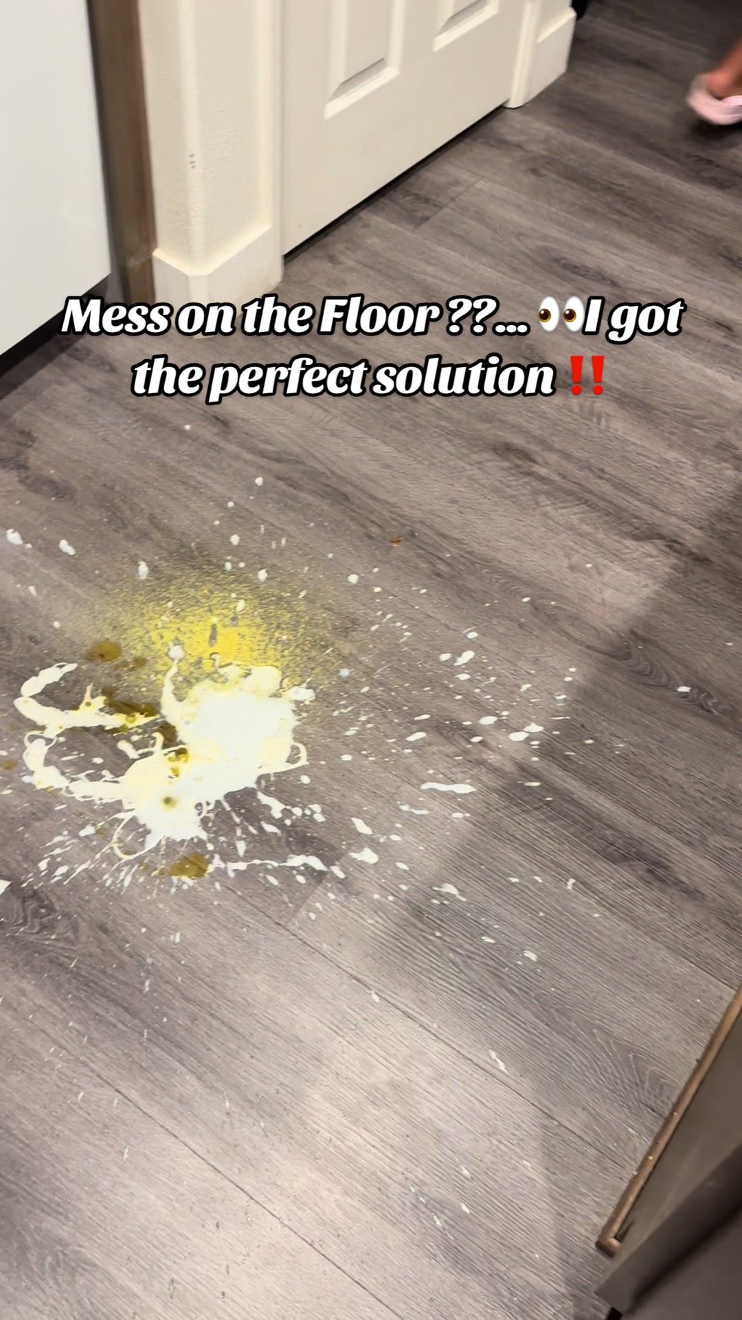 TikTok post by @flybossybee for Roborock. Caption reads: When you have a Roborock you don’t worry about a....