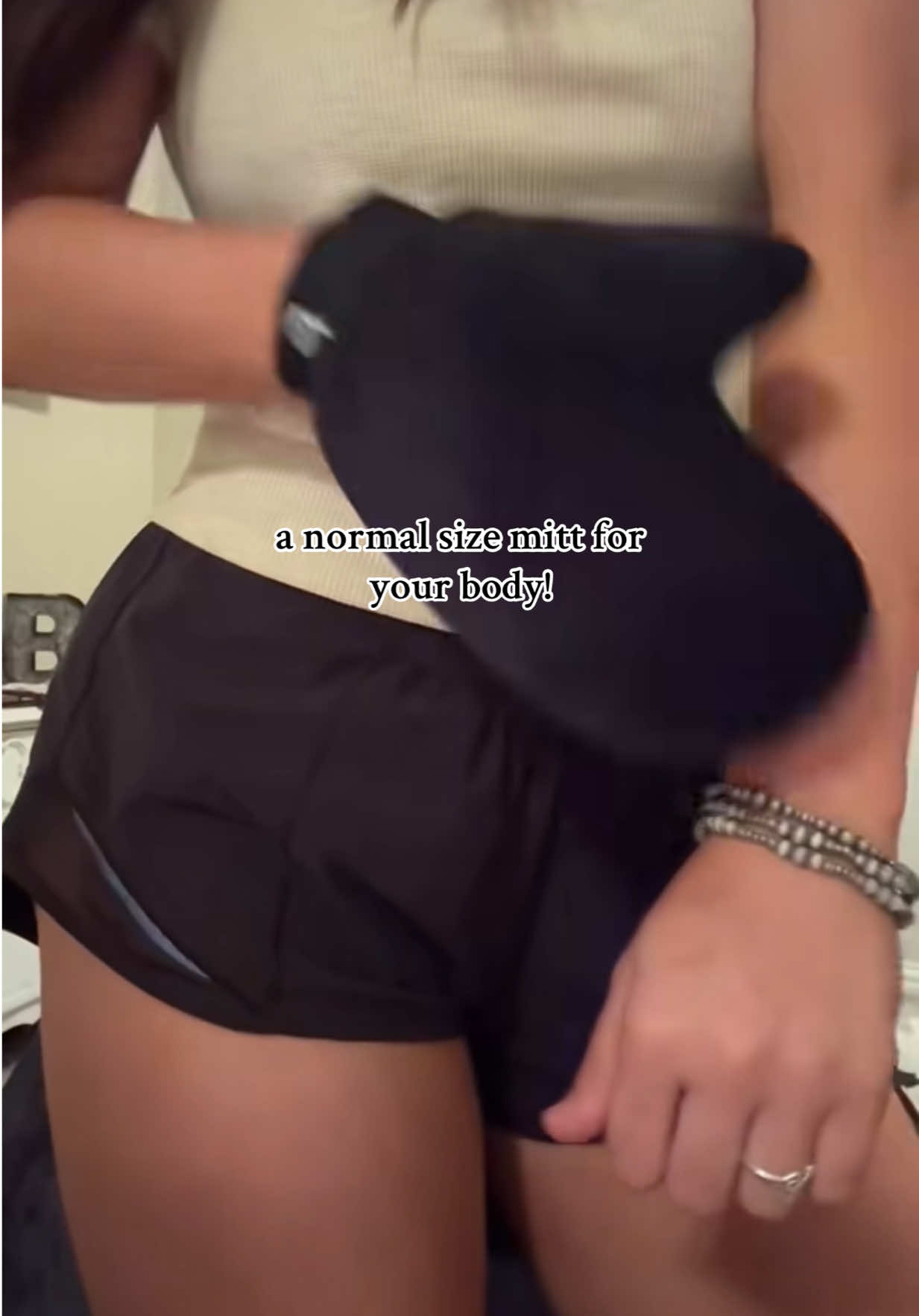 TikTok post by @its.brenna for Beauty By Earth. Caption reads: [...] HERE!! i’m using the dark shade!!! @Beauty....