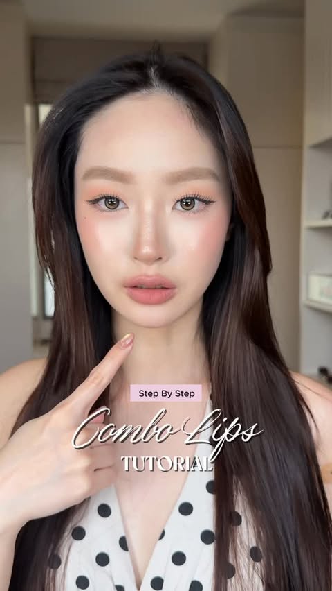 Instagram post by @patintida._ for M·A·C Cosmetics Thailand Market. Caption reads: Combo lips tutorial💋 #lipcombo #liptutorial....