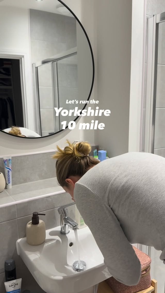 Instagram post by @laceupwithliv for Altra Running. Caption reads: [...] fun day on Sunday, thank you so much....