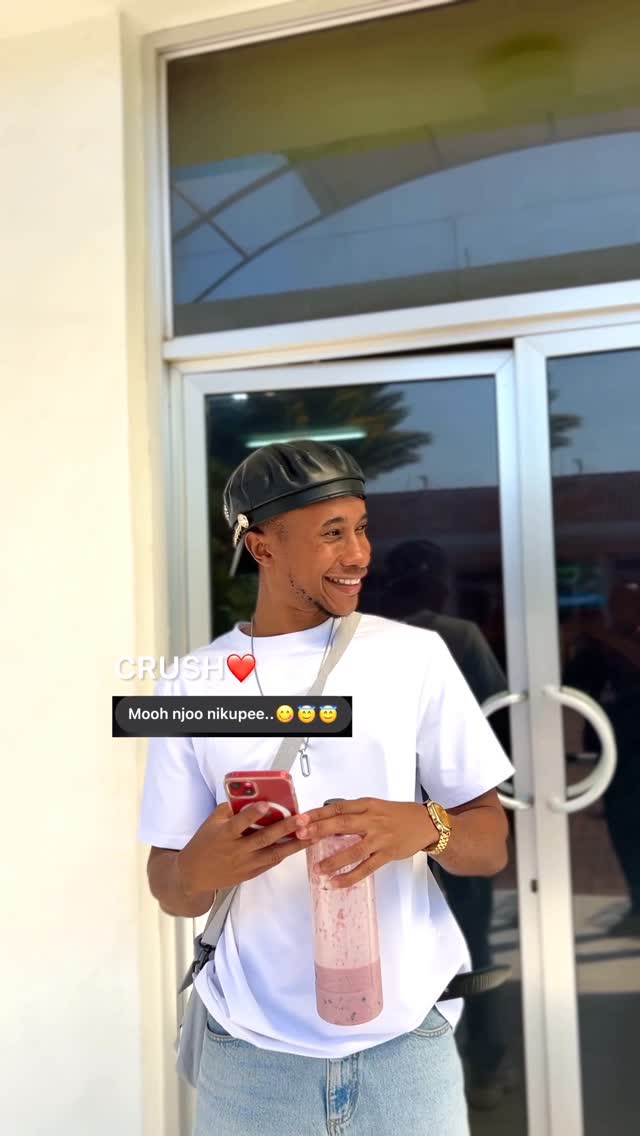 Instagram post by @modoo_255 for Bolt. Caption reads: [...] "CRUSH"❤️ AWE SERIOUS NA HISIA ZANGU😂....