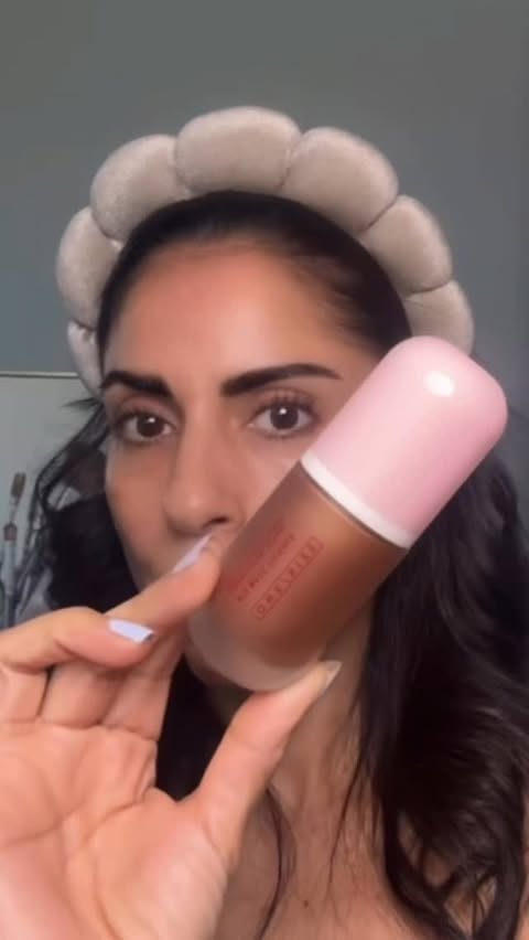 Instagram post by @beautybubble0326 for ONE/SIZE. Caption reads: This is your insta vacation glow - @onesize B12....