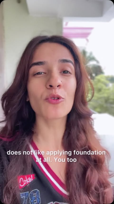 Instagram post by @khushieee_rai for NEUD. Caption reads: NEUD Sunscreen Tinted Dewy SPF50 “A dewy, [...].