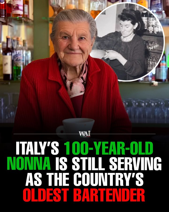 Instagram post by @waitalians for NBC News. Caption reads: (SWIPE TO WATCH 👀) At 100 years old, Nonna Anna....
