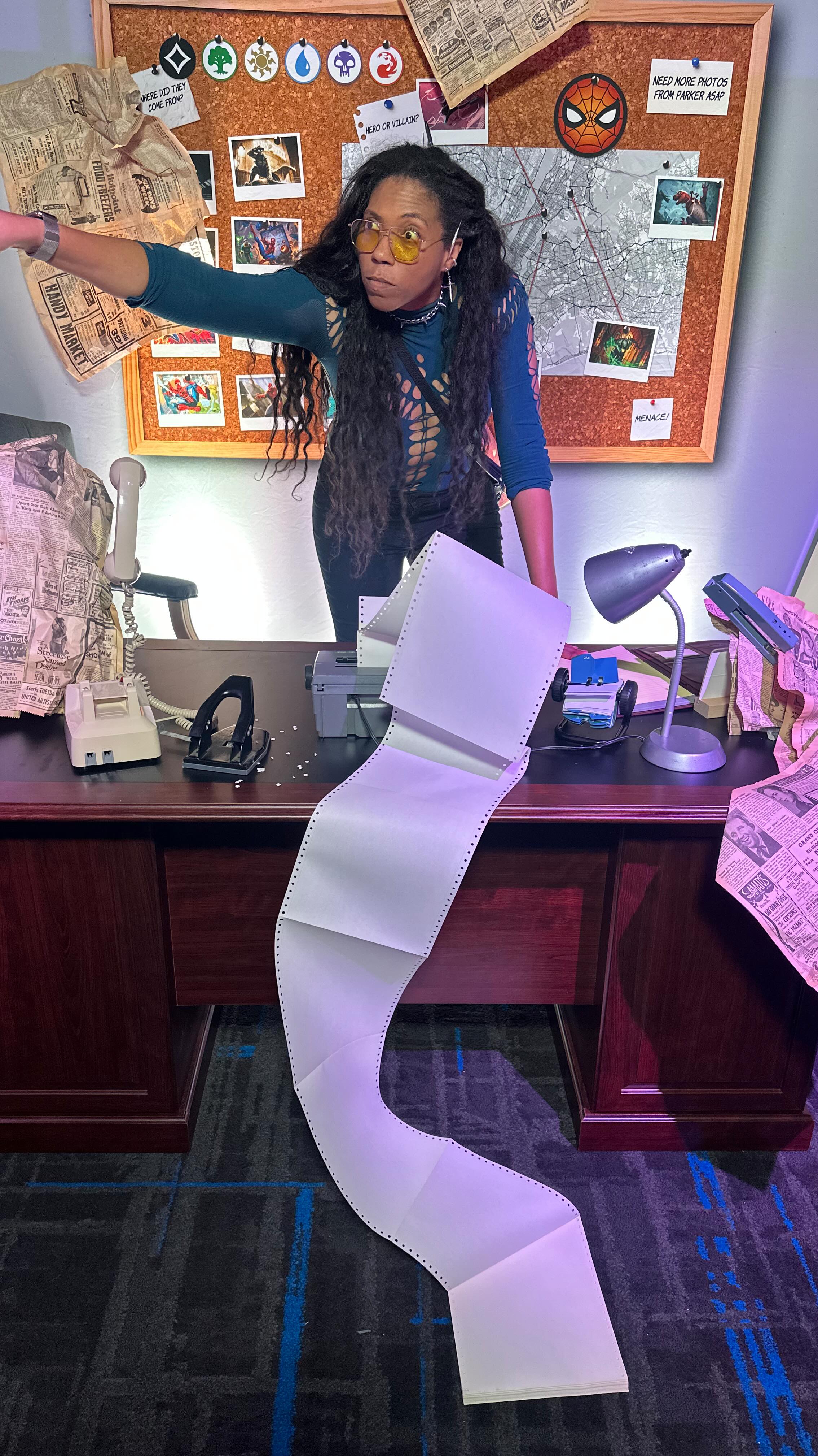 Instagram post by @quiddie for Magic: The Gathering. Caption reads: Last month I got to partner with @wizards_magic to....