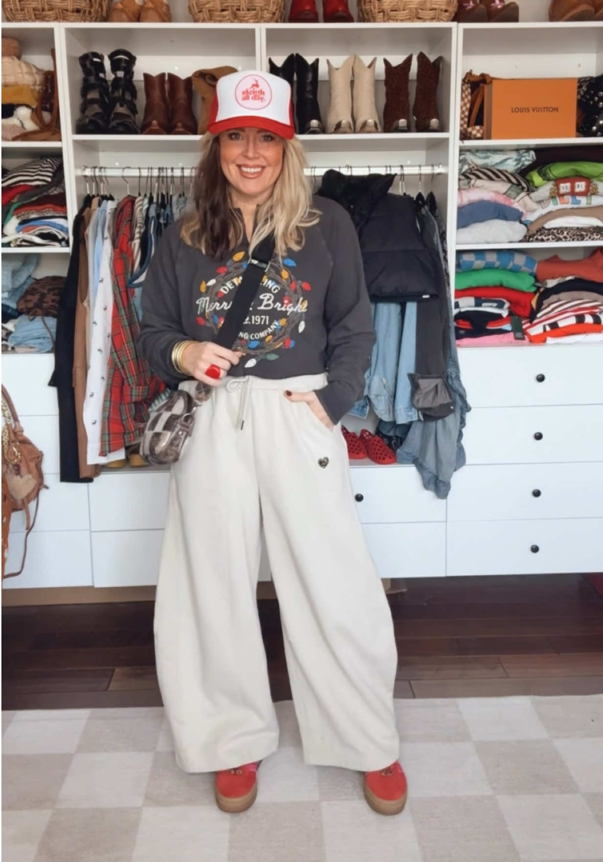 TikTok post by @m.mauldin for LTK. Caption reads: I love this mens sweatshirt and it’s even more....