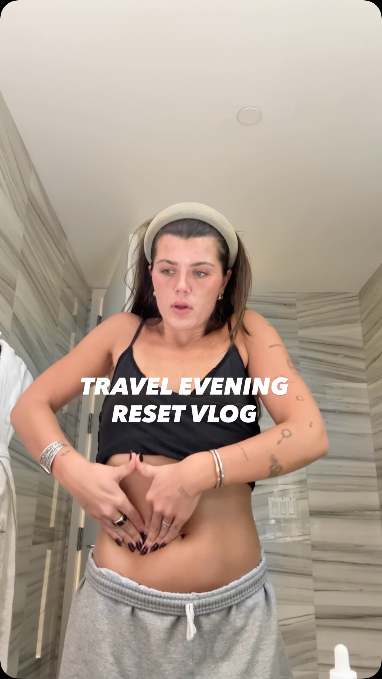 Instagram post by @liv.ingwell for nodpod. Caption reads: [...] massage, tea, colostrum… and always my....