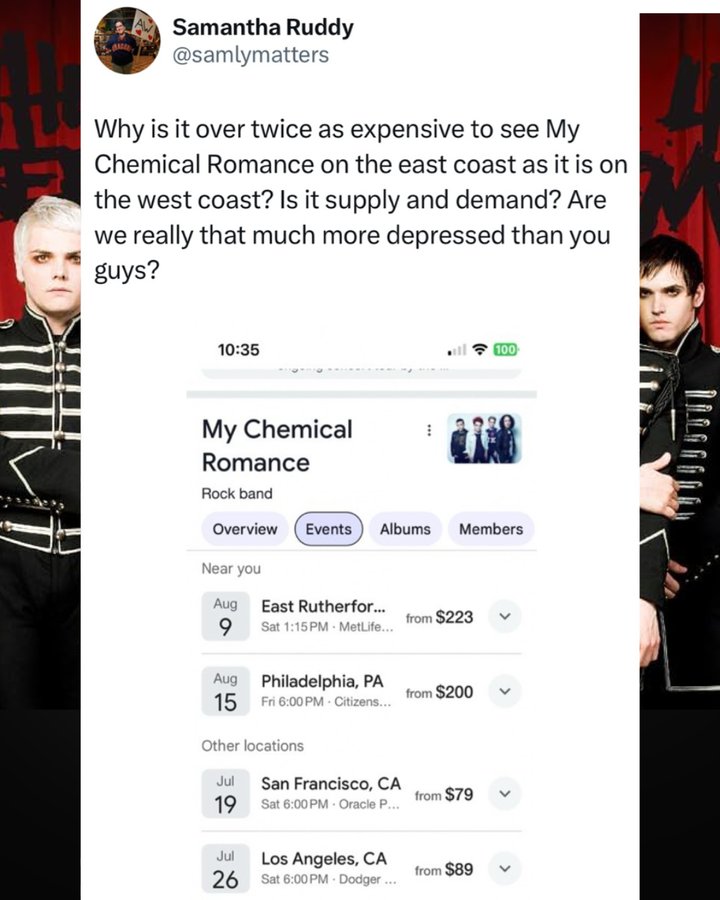 Instagram post by @secret.losangeles for Secret NYC. Caption reads: Who else is simply just trying to join the black....