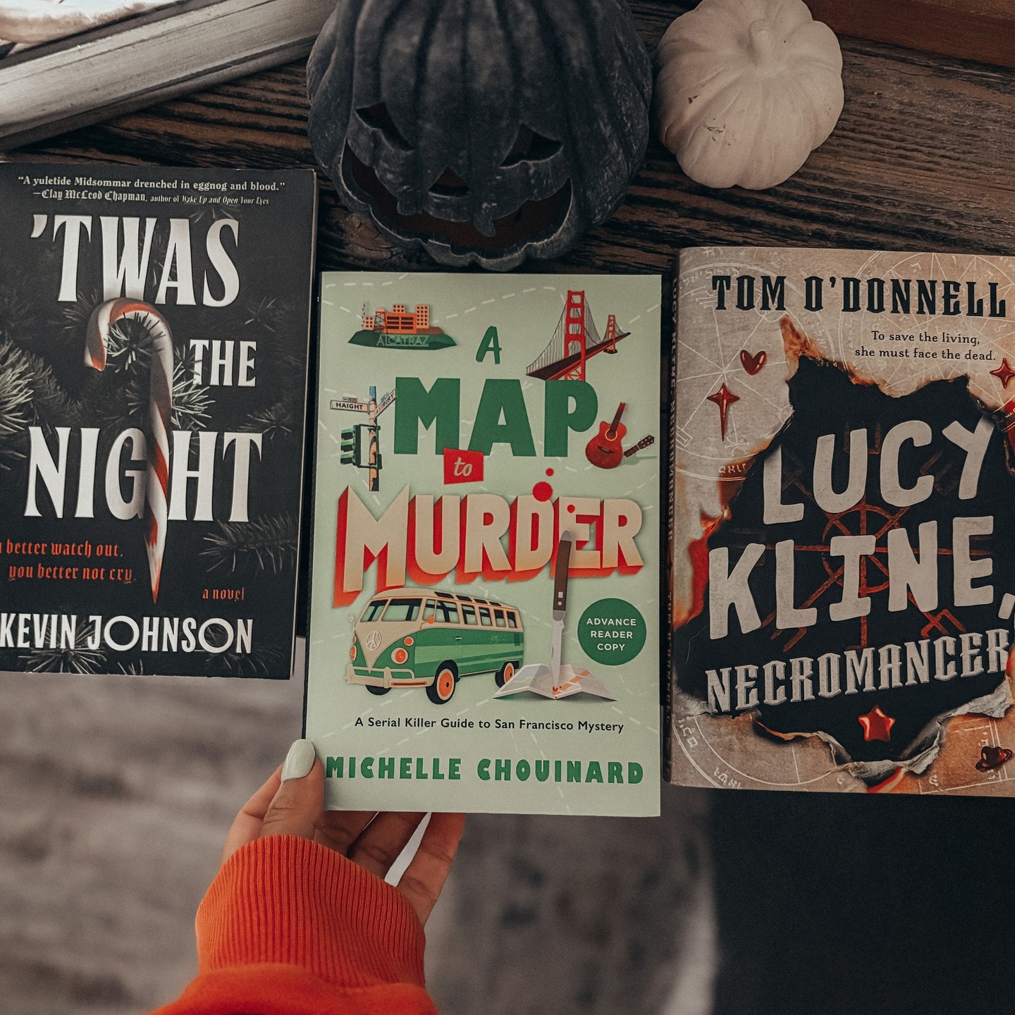 Instagram post by @courtneyreadsthrillers for William Morrow. Caption reads: [...] — kevin johnson⁠ thank you so much....